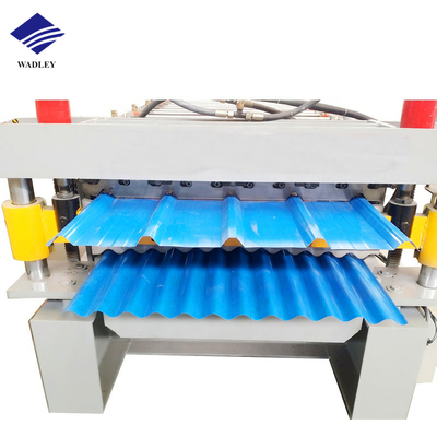 Metal Profile Sheet Roof Panel Roll Forming Machine Production Line